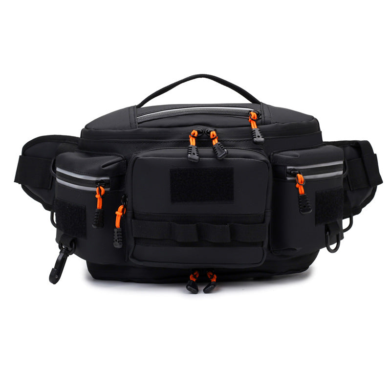 Lure Fishing Cycling Leisure Tourism Multifunctional Large Sport Waist Bag, Accessory Bag