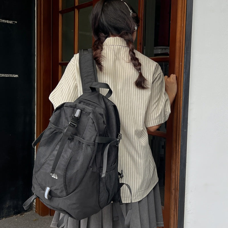 College Style Large Capacity Male Sense Leisure Backpack