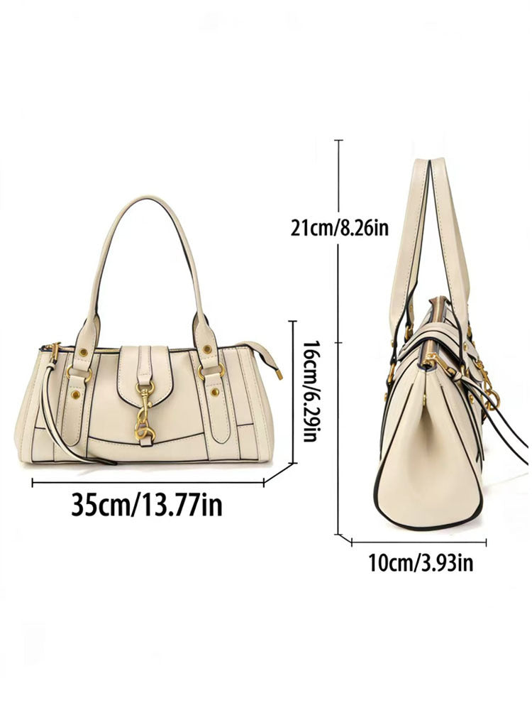 Women's Style Retro Large Capacity High-grade Underarm Trendy Bags