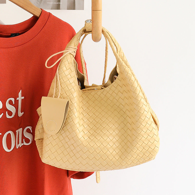 Niche Vintage Weave Vegetable Basket Lunch Bags