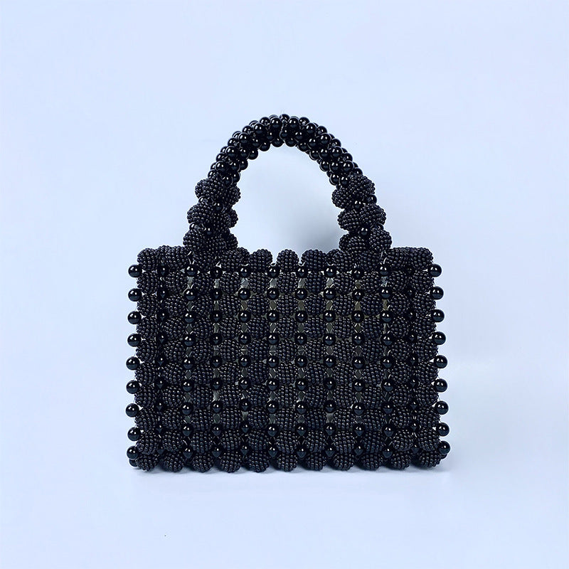 Waxberry Beads Niche Handmade Versatile Wear Women's Handbag