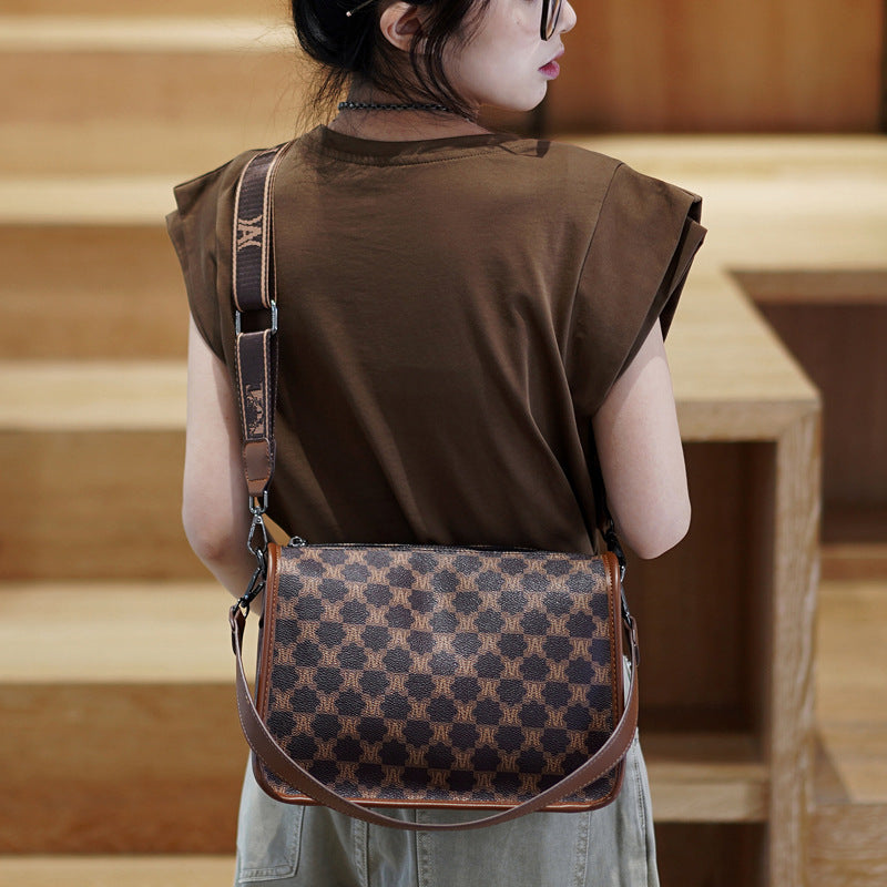 Women's Fashion Female Versatile Large Capacity Pea Women's Messenger Bag