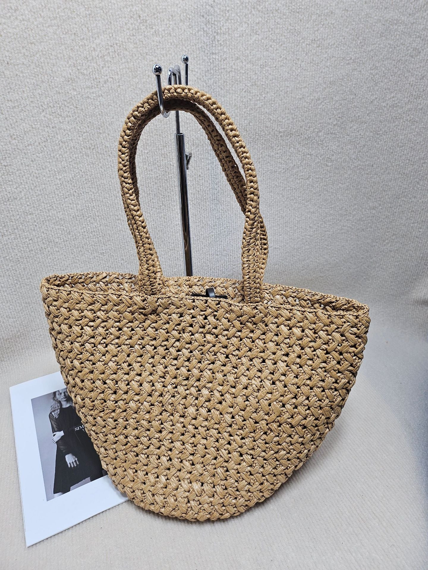 Women's Summer Lafite Straw Hand-woven For Niche Tote Bags