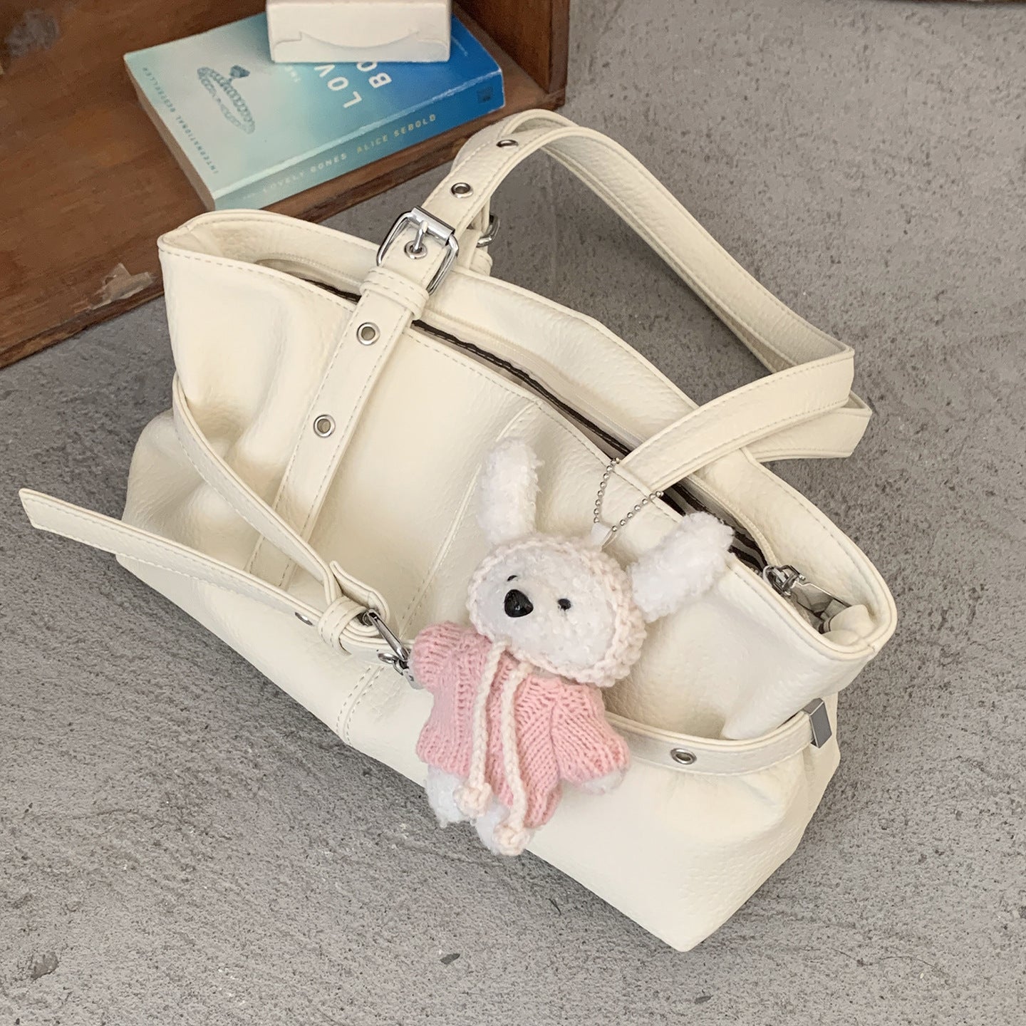 Fashion Women's Korean Underarm Commuter Simple Tote Bag