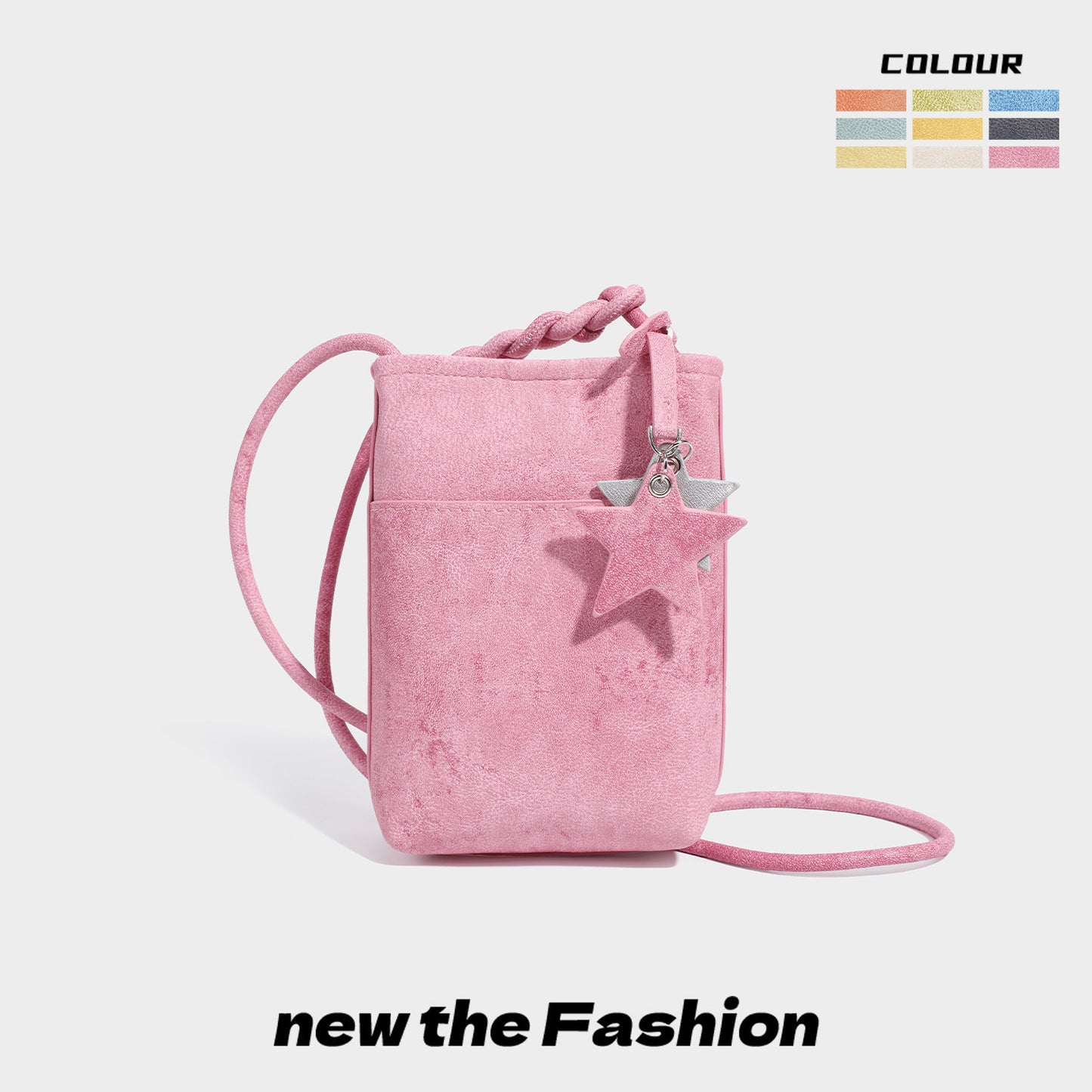 Popular Female Dopamine Large Capacity Decorative Mobile Phone Bag