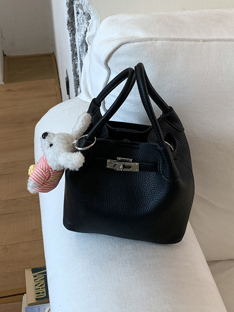 Hand Carrying Female Commuter Vegetable Basket Summer High Bucket Bag