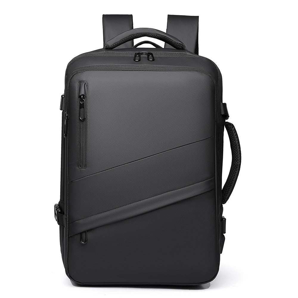Men's Fashion Commuter Multifunctional Computer Leisure Large Business Backpack