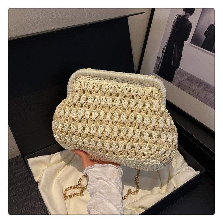 Women's Fashion Vacation Seaside Cloud Good-looking Hollow Bags