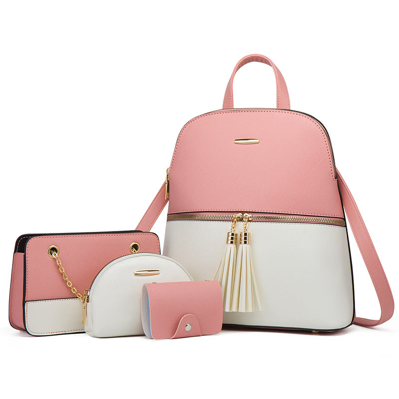 Glamorous Charming Casual Fashion Multifunctional Set Women's Backpack