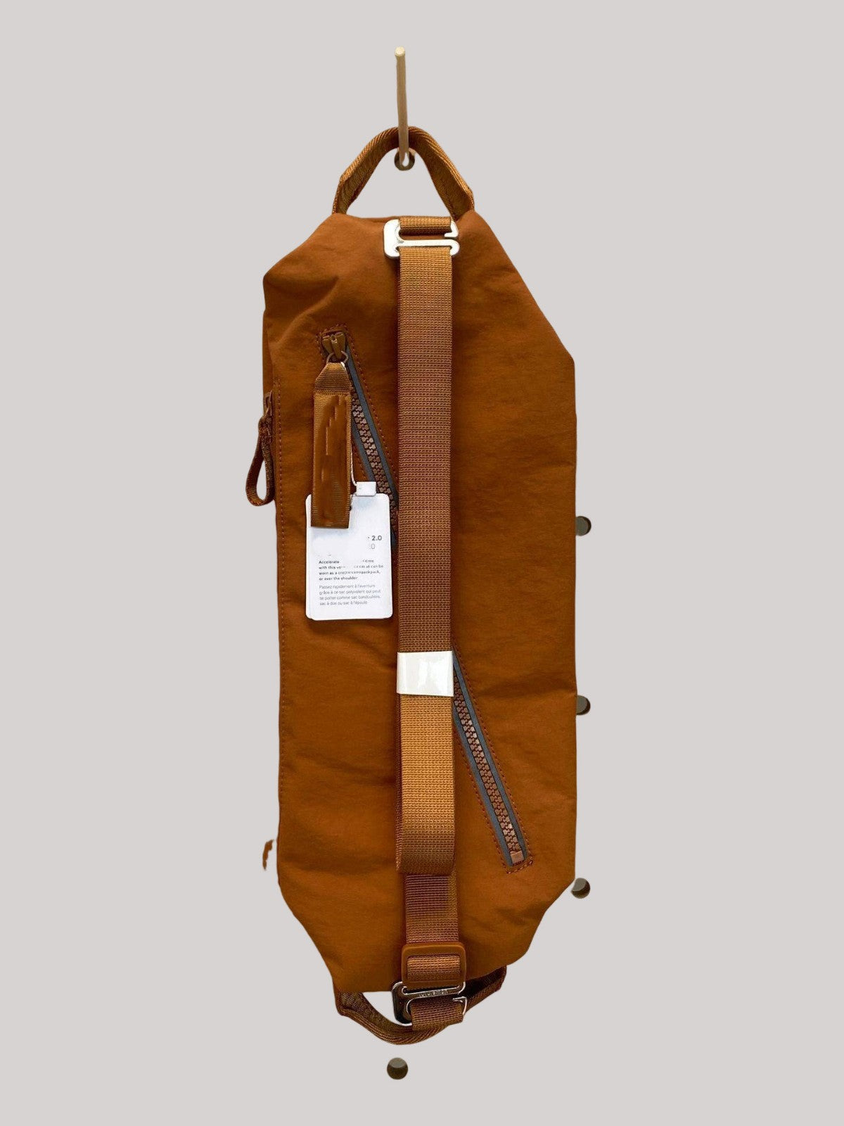 Women's Multifunctional Leisure Yoga Fitness Nylon Sports Backpack