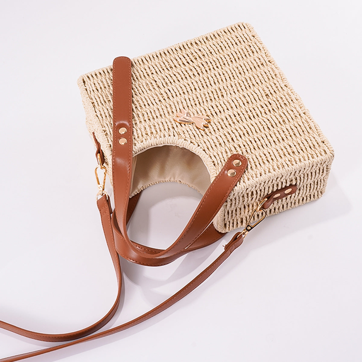 Summer Seaside Clutch Straw Shell-shaped Bohemian Bags