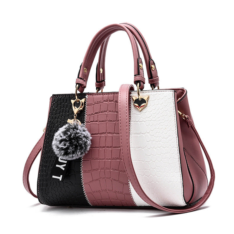 Attractive Women's Generous Korean Fashion Simple Women's Handbag