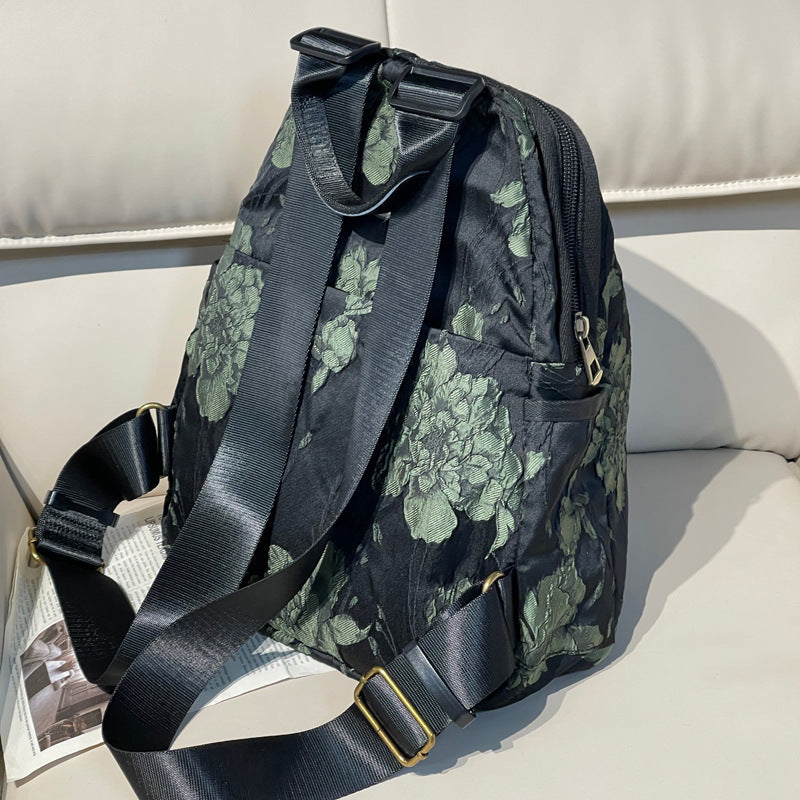 Women's National Trendy Style Portable Leisure Multifunctional Women's Backpack