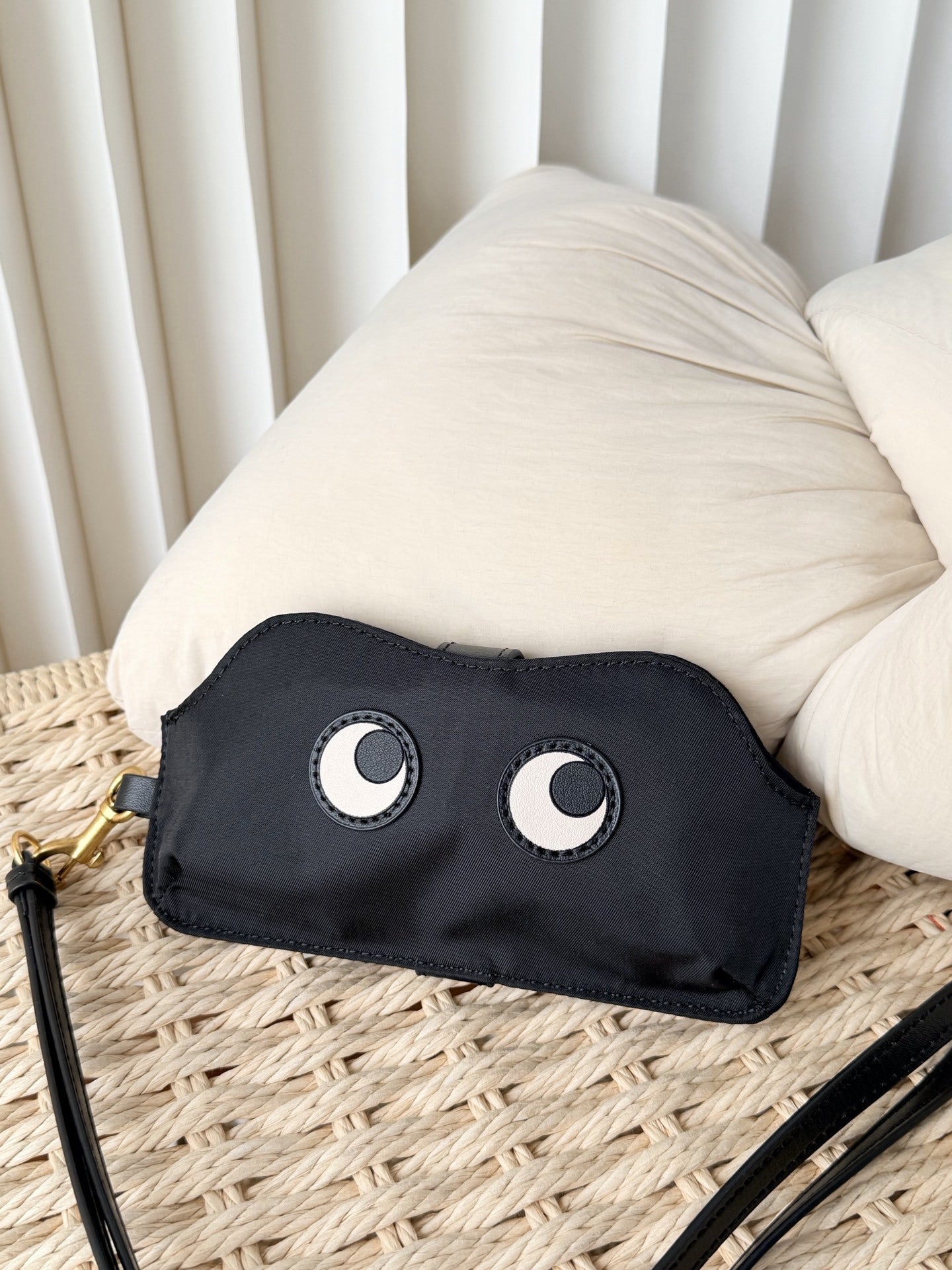 Big Eyes Glasses Classic Daily Storage Women's Shoulder Bag