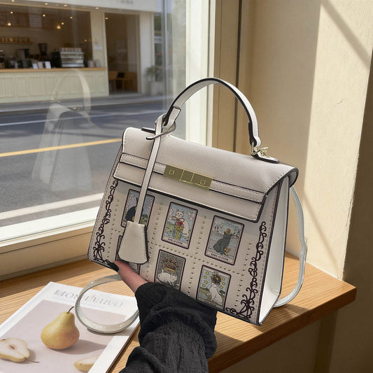 Women's Design Kelly High-grade Trendy Wild Commuter Women's Handbag