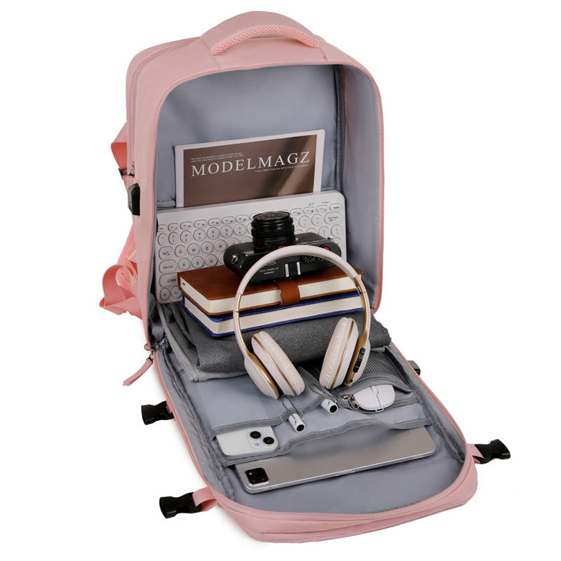 Large Capacity Business Traveling Computer Dry Wet Separation With Shoe Leisure Backpack