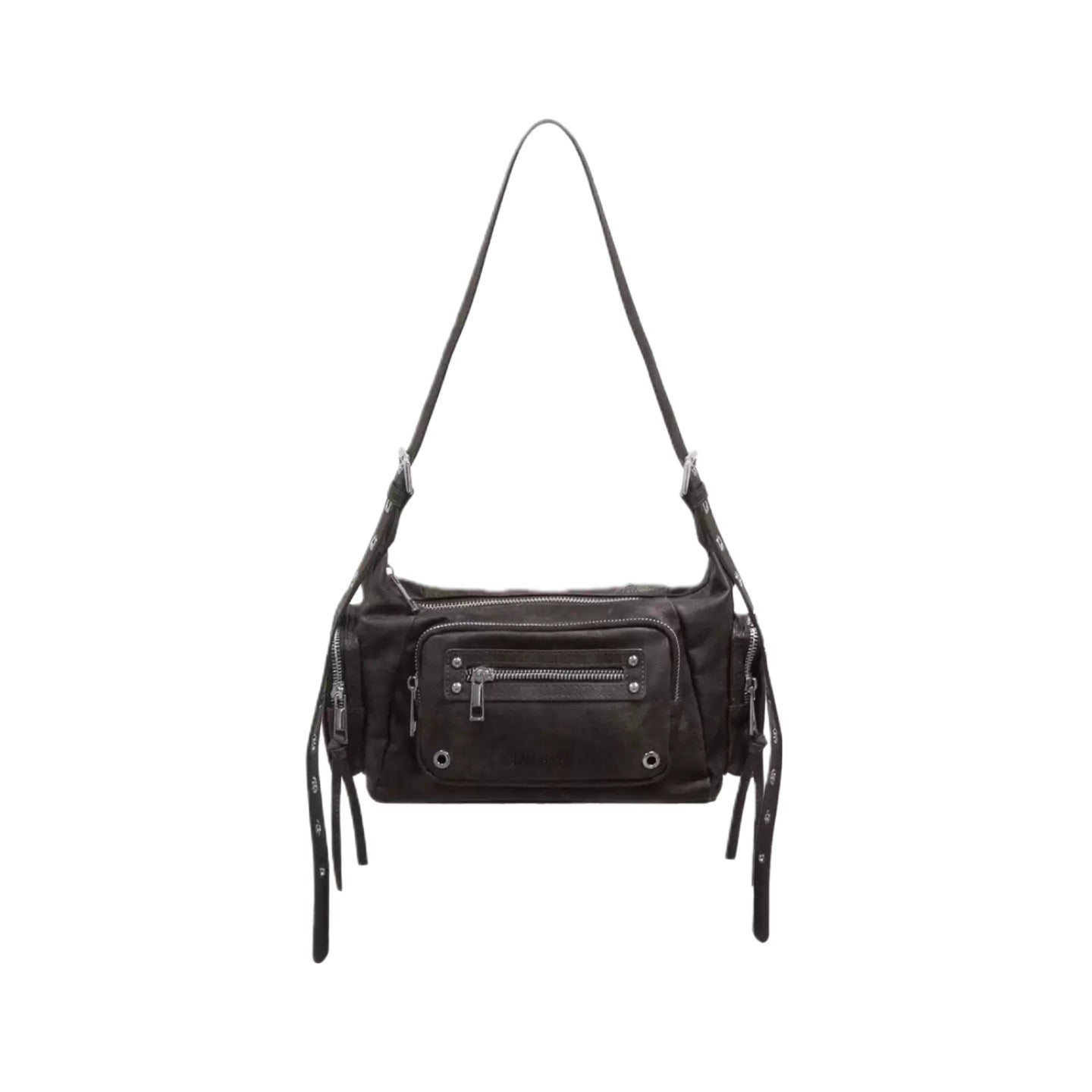 Classic Elegant Popular Niche Motorcycle Adjustable Handbags
