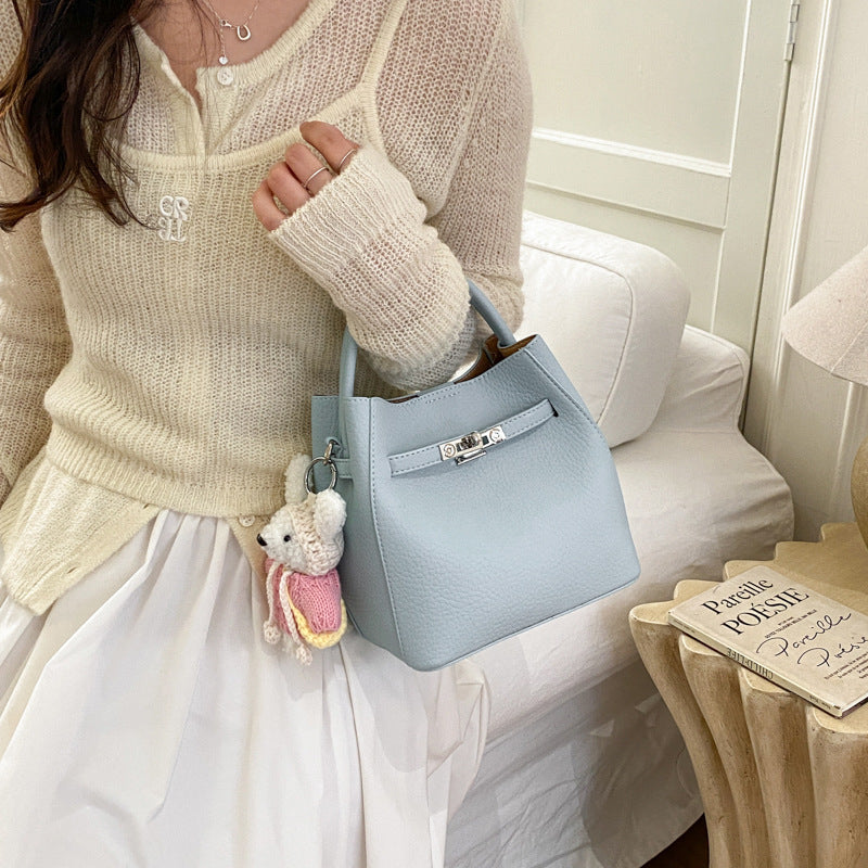 Vegetable Basket Western Style Daily Commuter Bucket Bag
