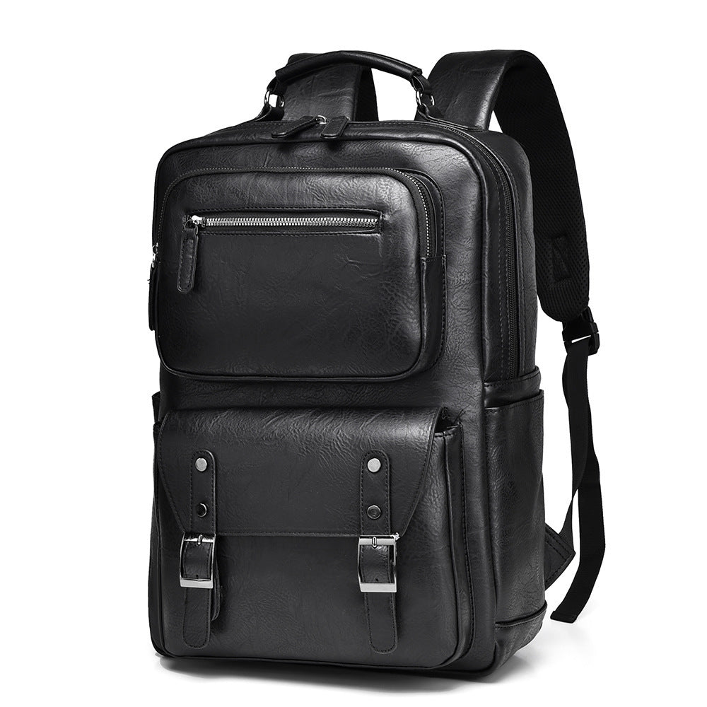 Men's Kangaroo Retro Business Computer With Leisure Backpack