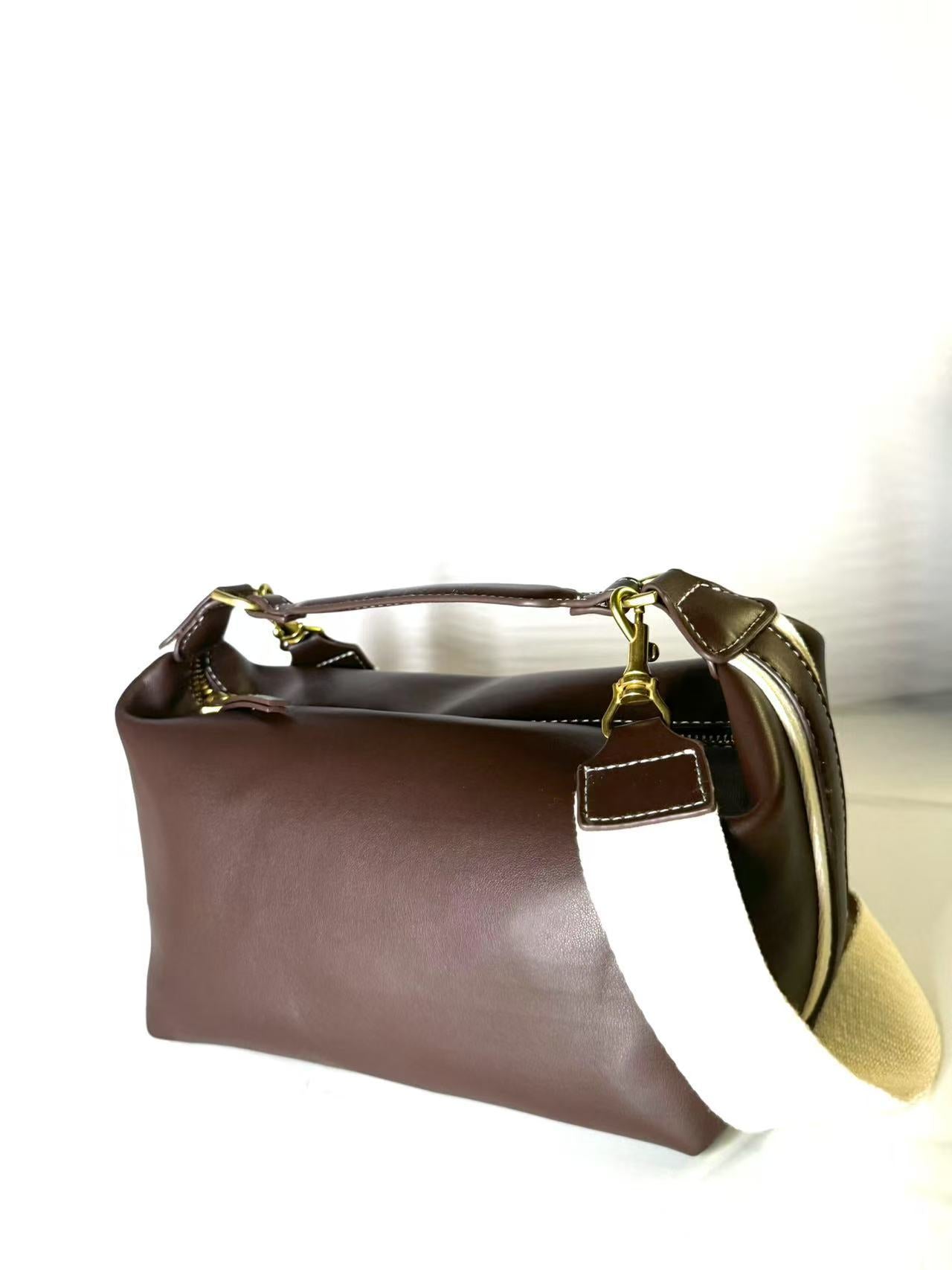 Women's Z Spring Retro Side Striped Strap Bags