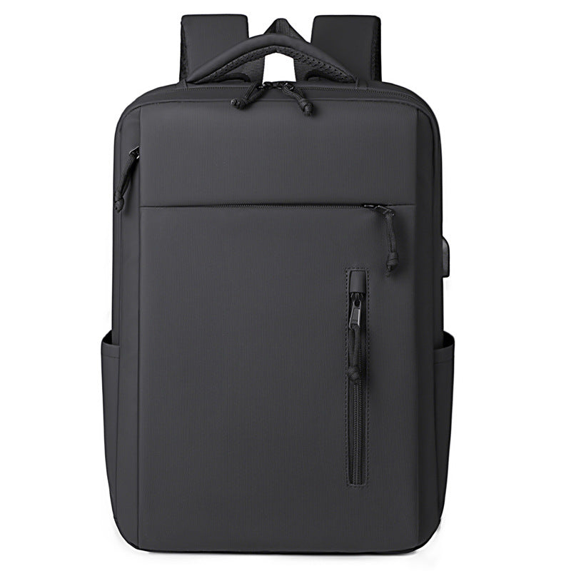 Beautiful Expansion Coverable Large Capacity Double Business Backpack