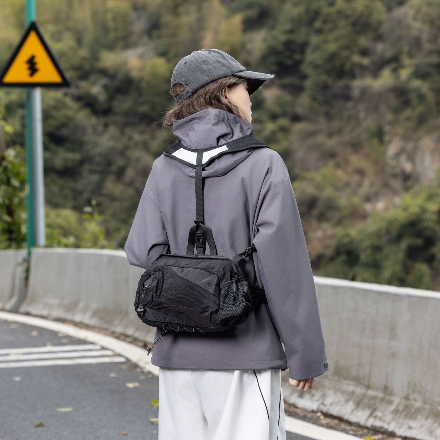 Lightweight Climbing Hiking Trendy Waterproof Oxford Cloth Sports Backpack