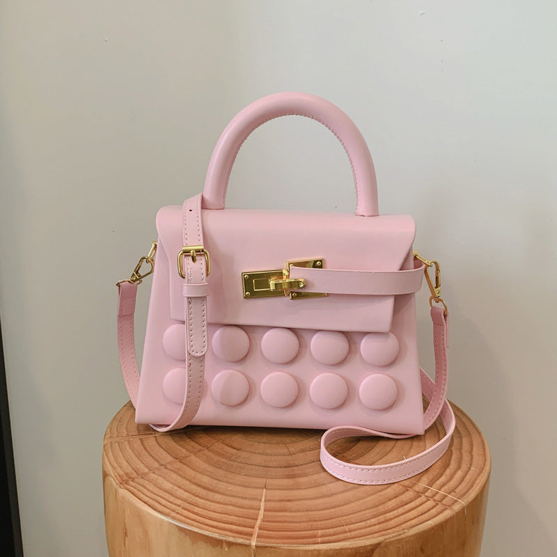 Women's Hard Shell Fashion Trend Embossed Women's Handbag