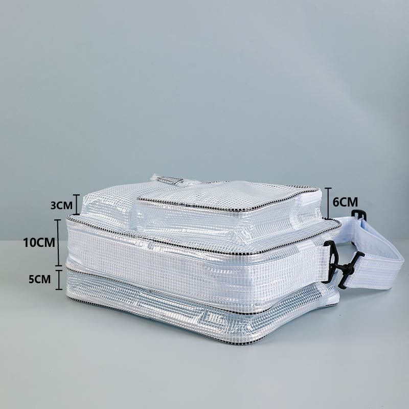 Men's Korean Style Mesh European Standard Environmental Protection Men's Messenger Bag