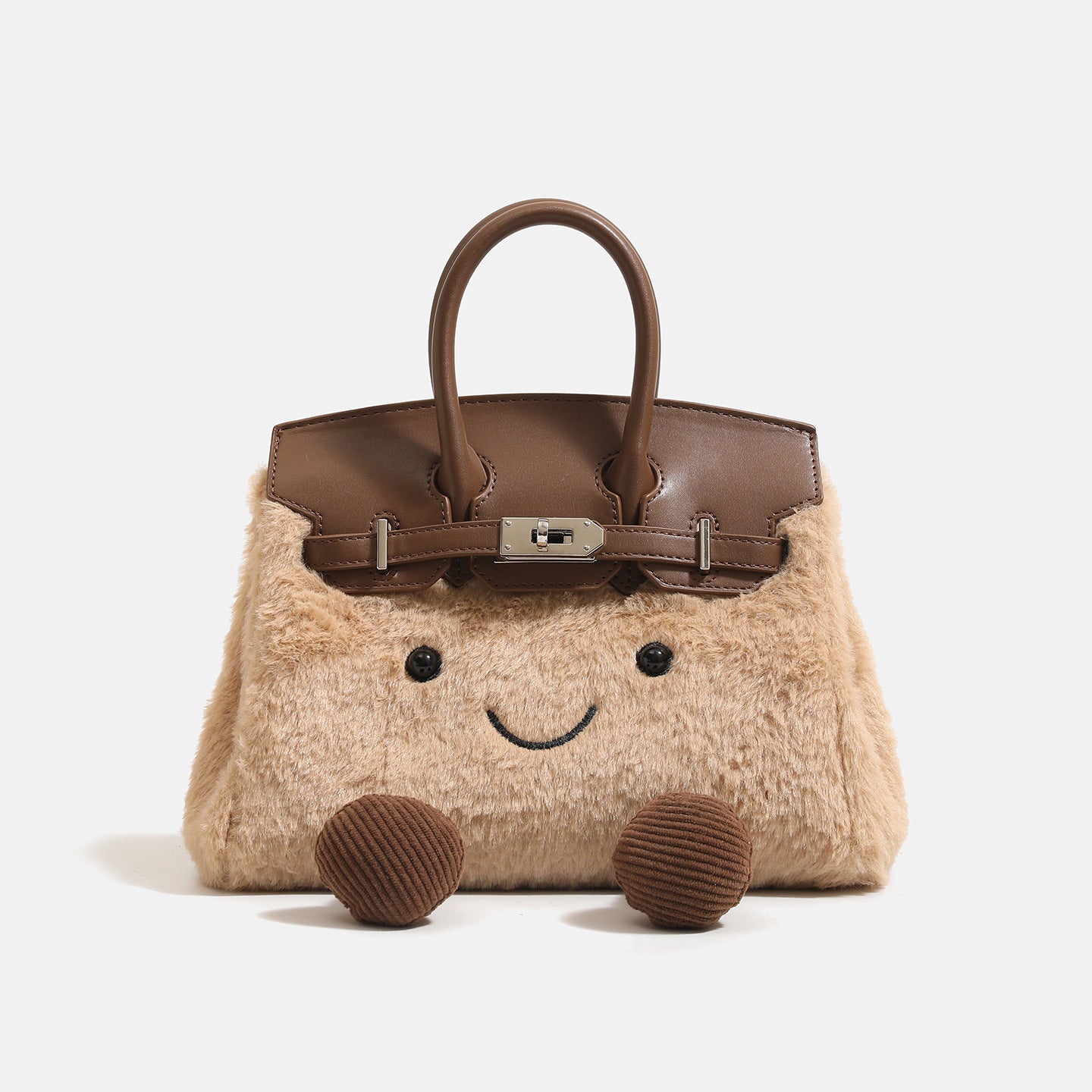 Cute Plush Female Cartoon Fashion Kelly Bags