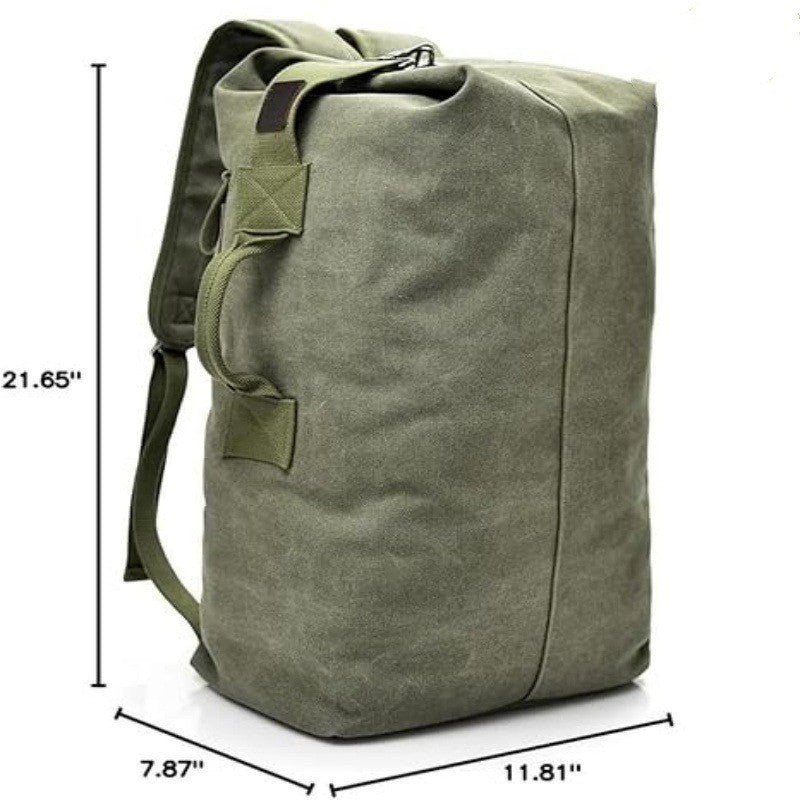 Stylish Versatile Creative Pretty Men's Canvas Leisure Backpack