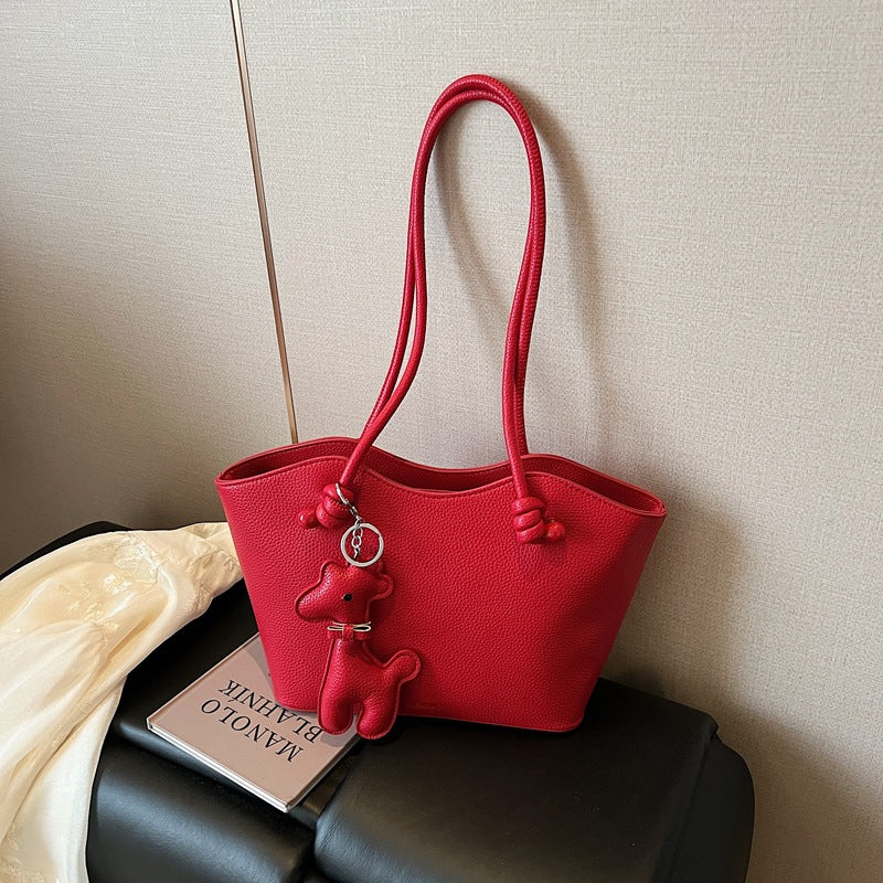 Women's High-grade Fashion Best-selling Underarm Commuter Bucket Bag
