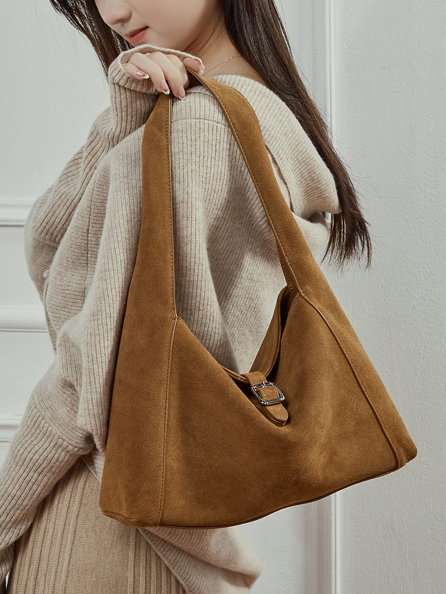 Women's High-grade Matte Texture Underarm For Large Women's Shoulder Bag