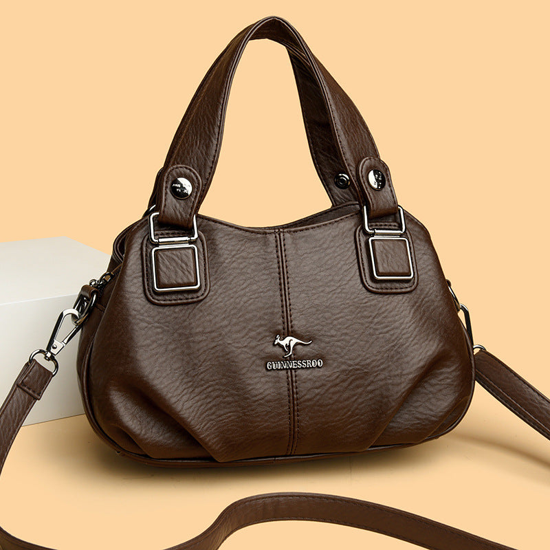 Women's Simple Large Capacity Lightweight Commuter Retro Women's Messenger Bag