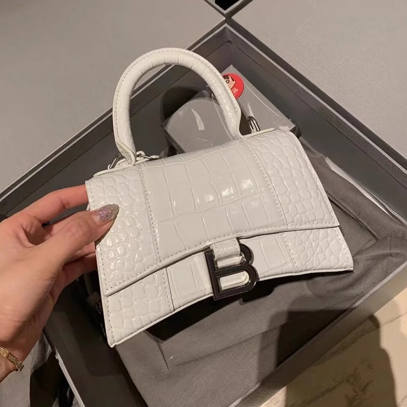 Women's Genuine Leather High Sense Cowhide Version Crocodile Pattern Women's Handbag