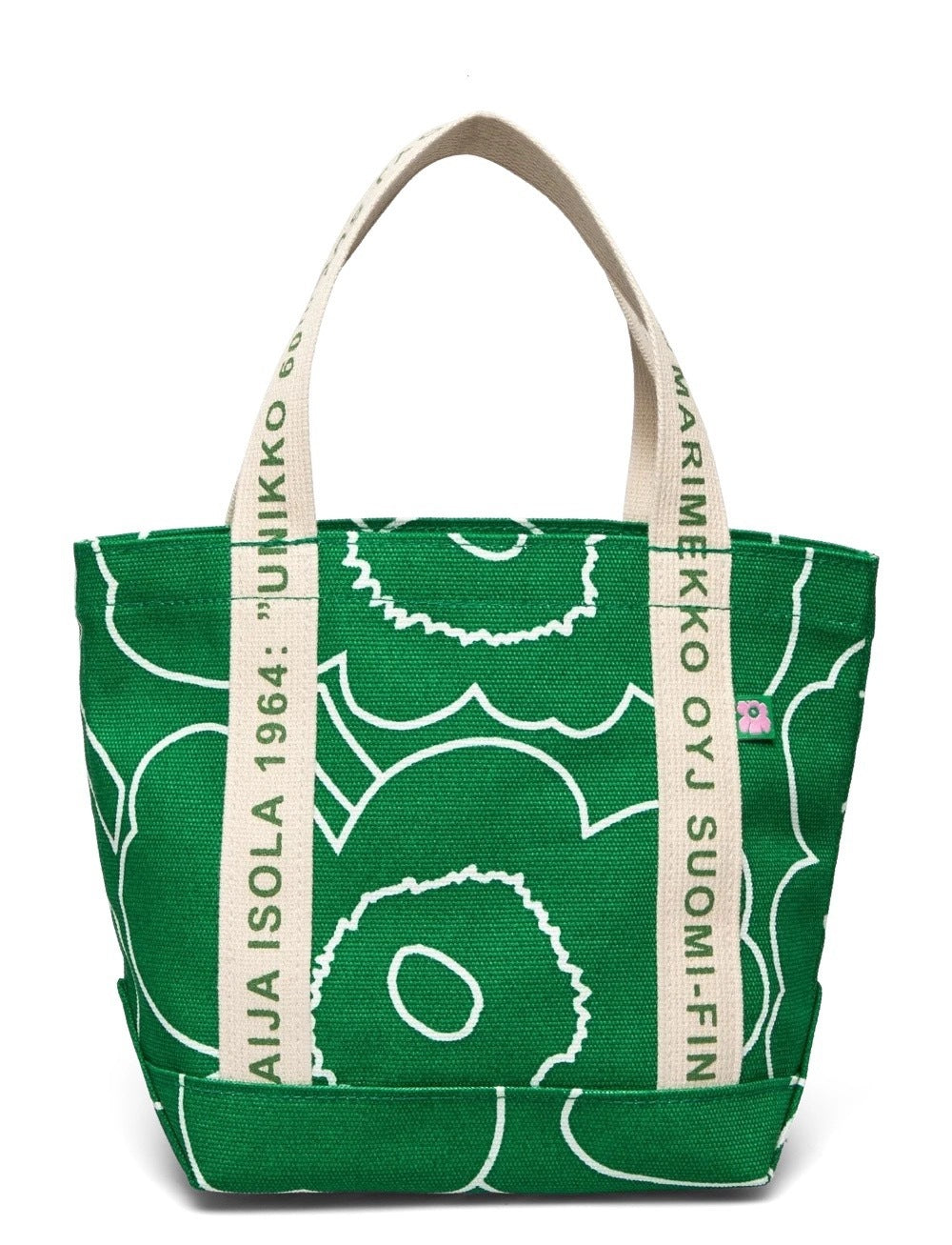 Nordic Style Canvas Strap Letter Printing Fresh Finland Sunflower Tote Bags