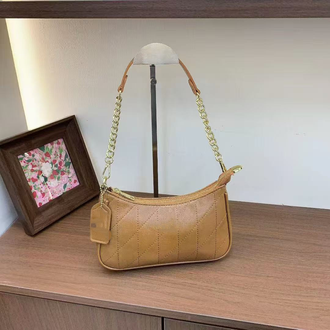 Trendy Women's Rhombus Chain Underarm Fashion Women's Shoulder Bag