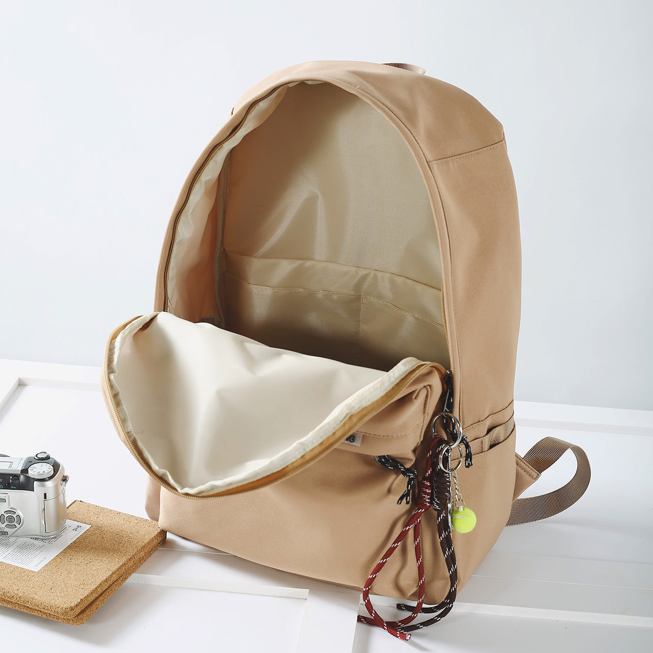 Men's Fashion Trendy Fresh University Style High Backpacks