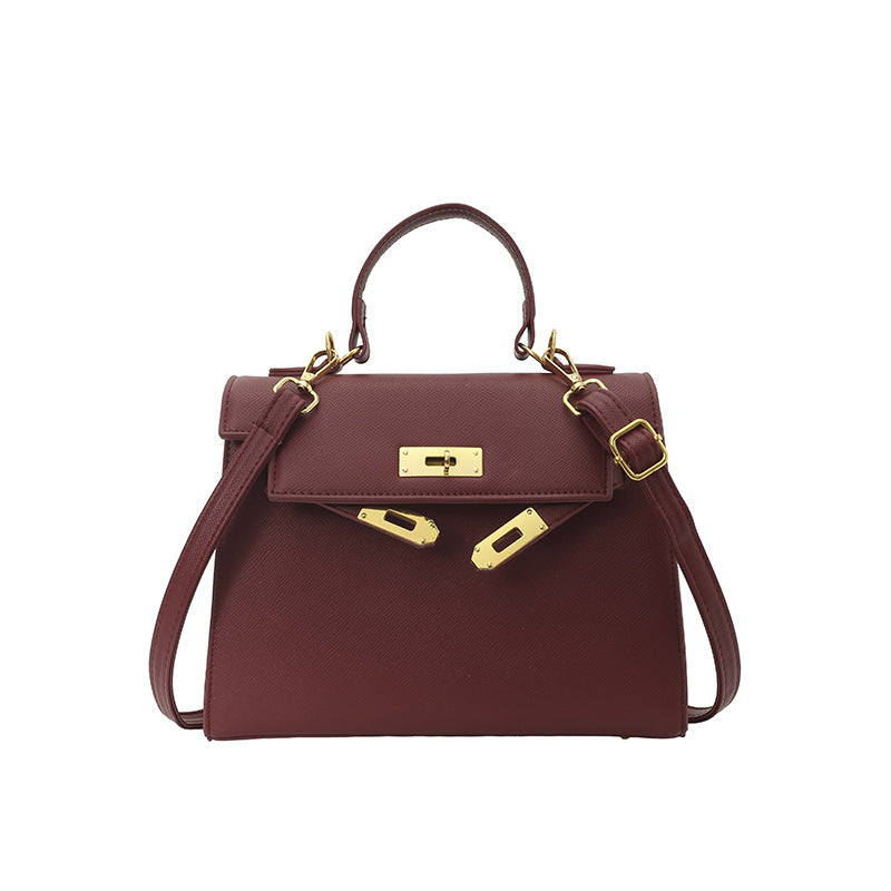 Women's High-grade French Style Light Luxury Kelly Women's Messenger Bag