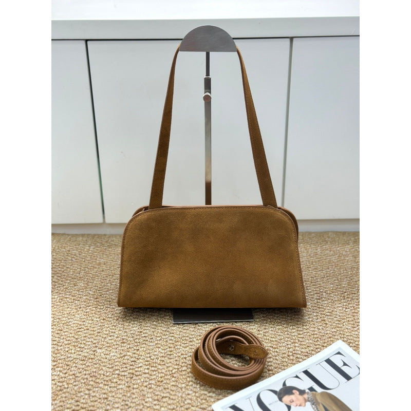 Women's Top Layer Cowhide Clutch Old Money Style Bags