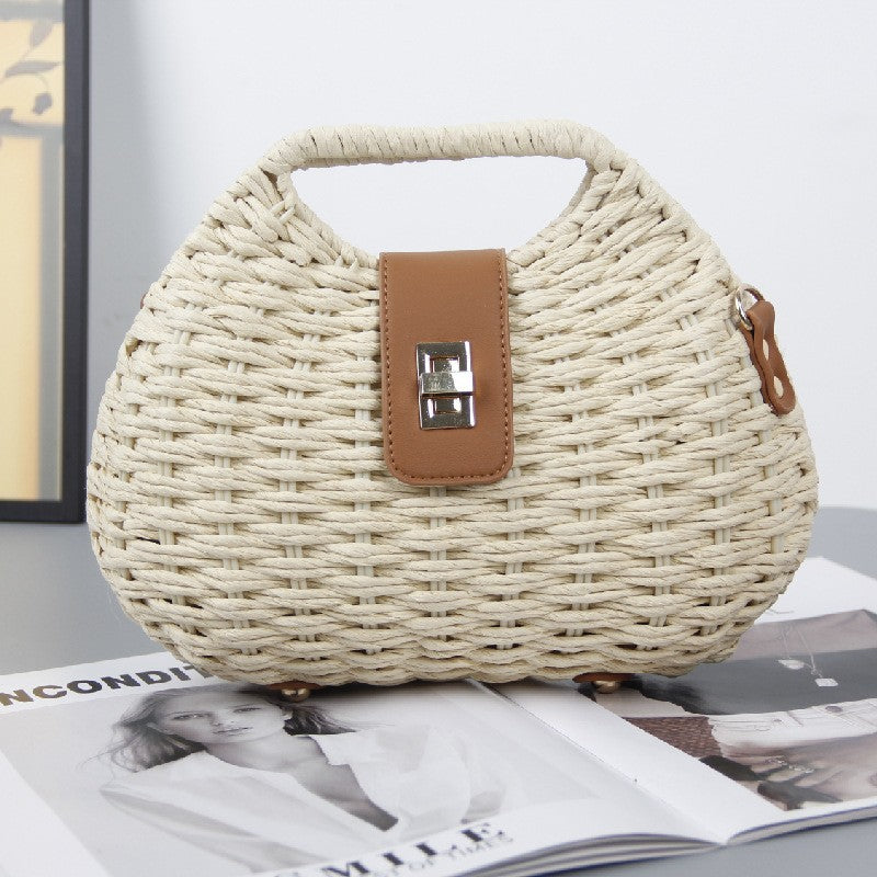 Women's Style Simple Shell Summer Cover Vacation Leisure Women's Messenger Bag