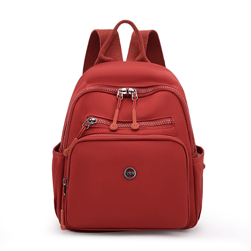 Female Fashion Multipurpose Lightweight Solid Color Backpacks
