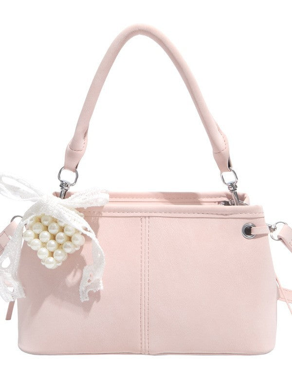 High-grade Purple Niche Stitching Hand Carrying Springtide Versatile Women's Messenger Bag