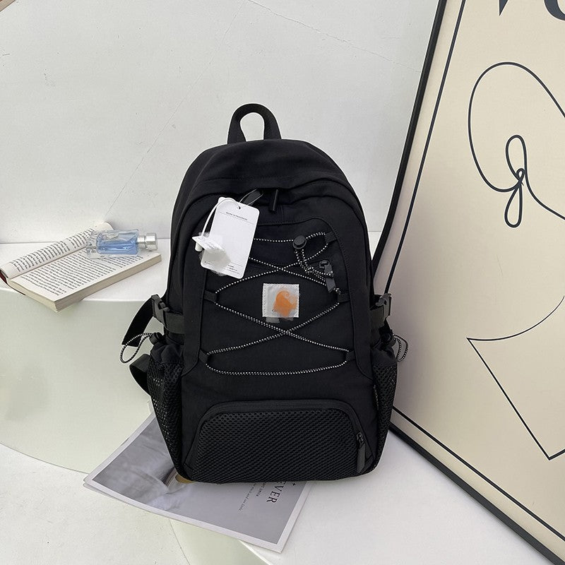 Women's Drawstring Riding Sport Climbing Versatile Class Backpacks