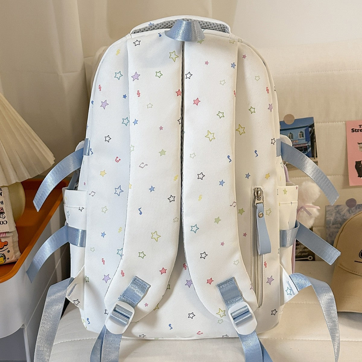 Korean Style Princess Cute Printed Junior High Leisure Backpack