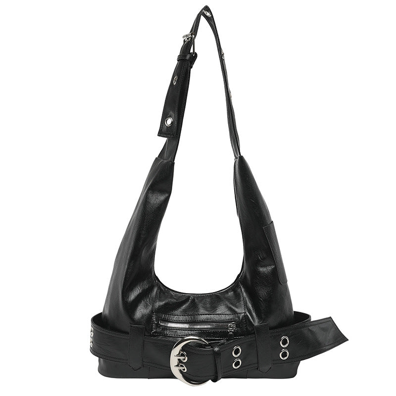 Women's Retro Trendy Out Commuter Large Capacity Sweet Cool Tote Bag