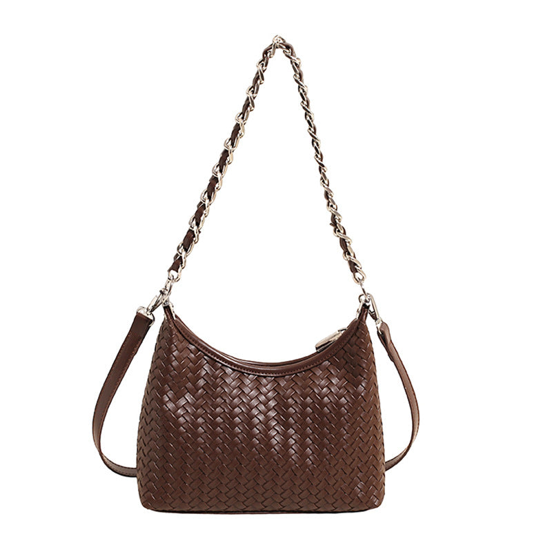 Fashionable Chain Woven Large Capacity Totes Bags