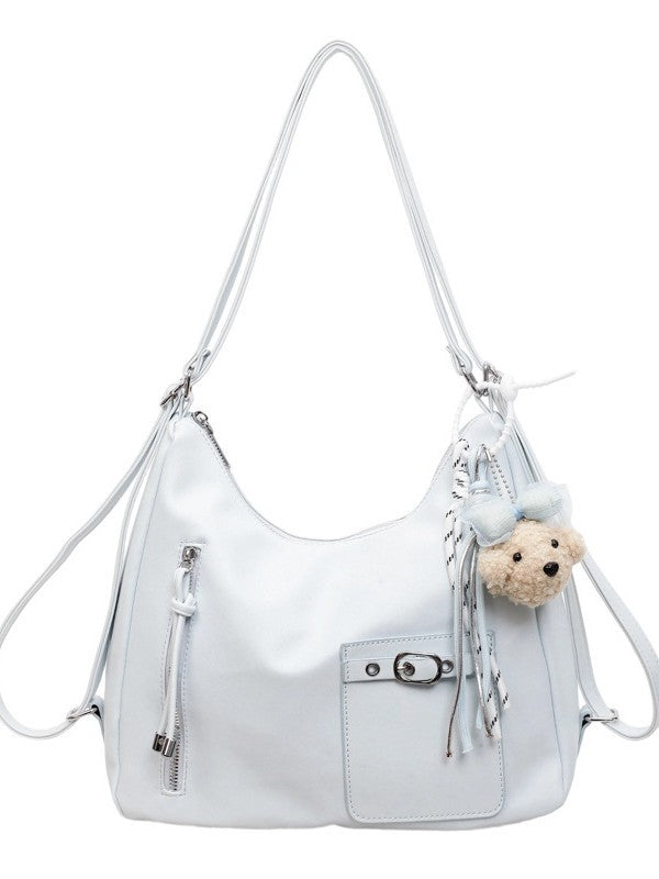 Soft Leather Large Capacity Fashion Commuter French Tote Bags