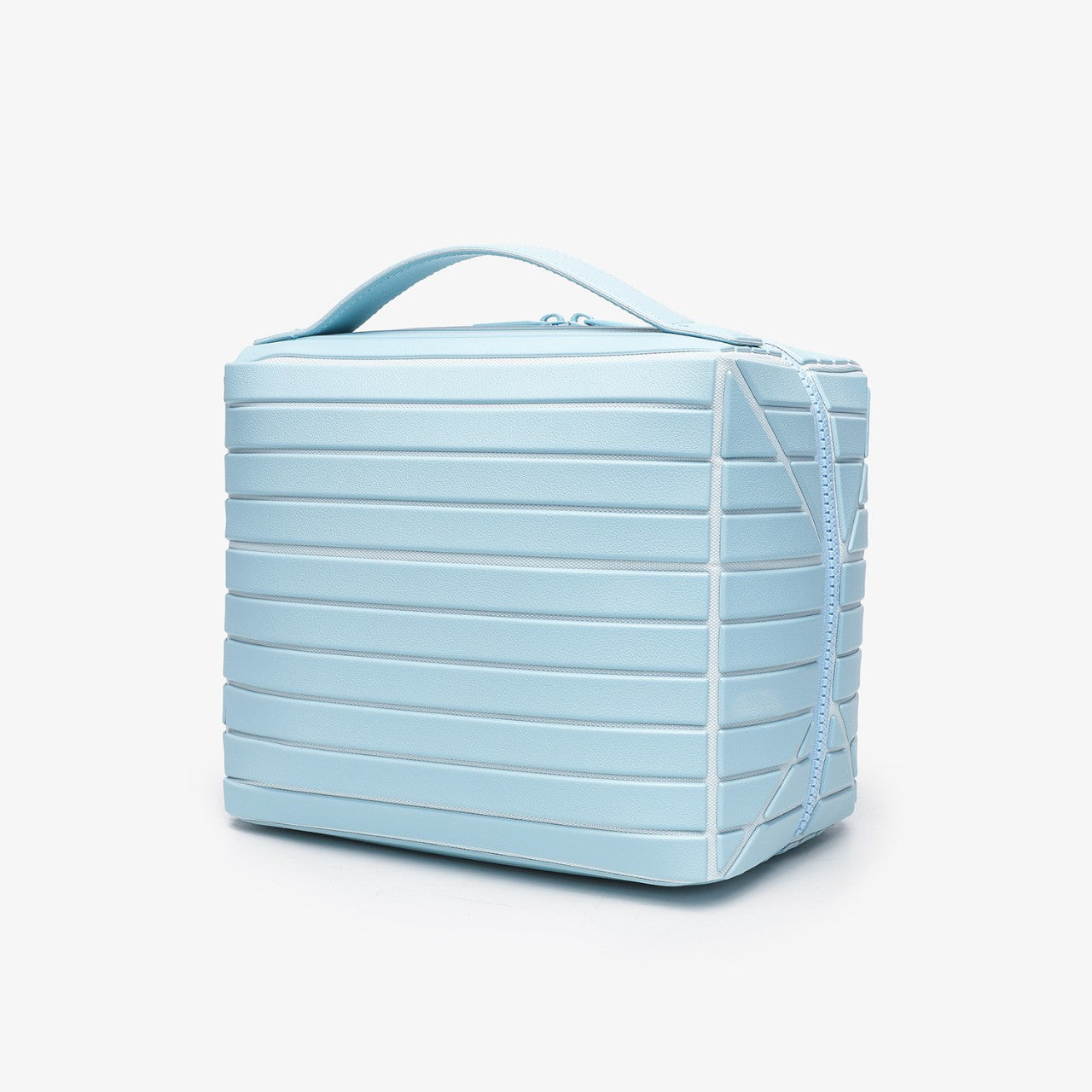 Practical Large Capacity Beautiful Storage Commuter Striped Three-dimensional Makeup Bag