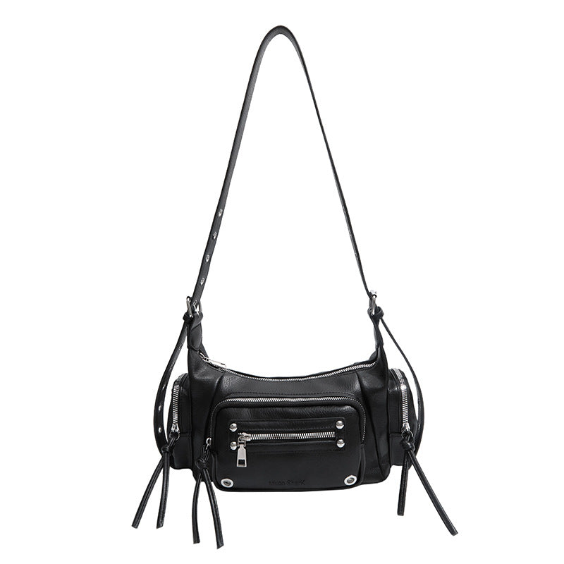 Women's Trendy Large Capacity Retro Underarm Women's Messenger Bag