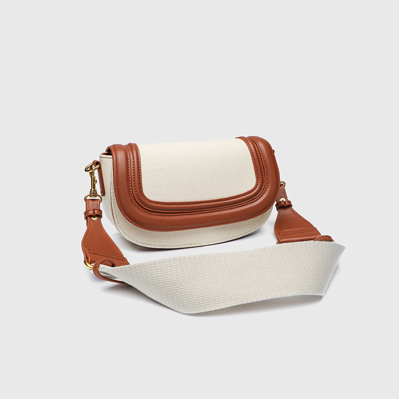 Women's Home Saddle One Wide Strap Underarm Women's Messenger Bag